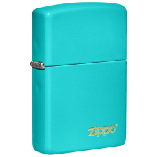 Зажигалка Zippo 49454 Flat Turquoise Zippo Lasered 49454ZL Зажигалка Zippo 49454 Flat Turquoise Zippo Lasered 49454ZL