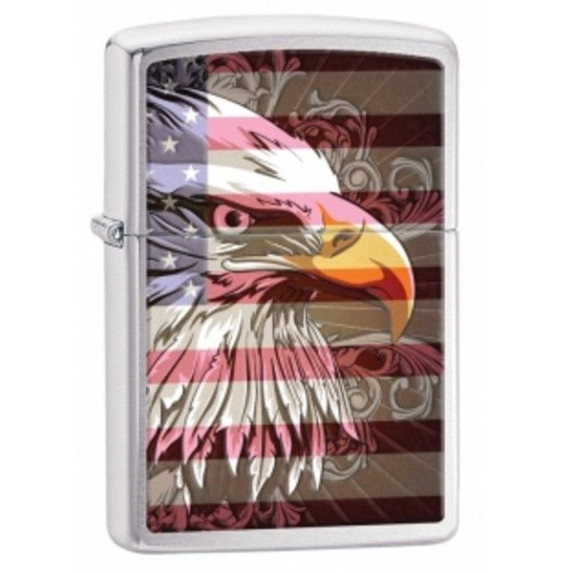 Зажигалка Zippo Eagle Flag 28652