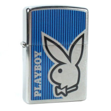 Зажигалка Zippo 200 Playboy Bunny Blue 28261