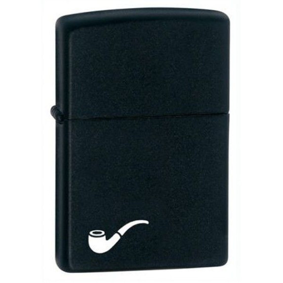 Зажигалка Zippo трубочна Black Matte Pipe Lighter 218PL Зажигалка Zippo трубочна Black Matte Pipe Lighter 218PL