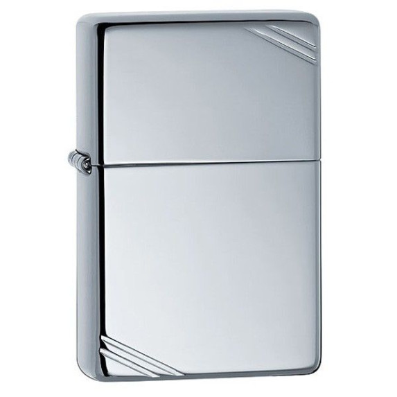 Зажигалка Zippo Vintage High Polish Chrome 260