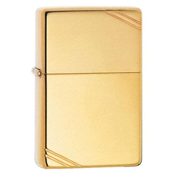 Зажигалка Zippo Vintage High Polish Brass 270 Зажигалка Zippo Vintage High Polish Brass 270
