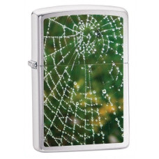 Зажигалка Zippo 200 Spider Web Rain Drops 28285 Зажигалка Zippo 200 Spider Web Rain Drops 28285