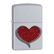 Зажигалка Zippo 205 Glitter Heart 29410