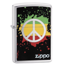 Зажигалка Zippo Peace Splash 29606 Зажигалка Zippo Peace Splash 29606