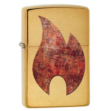 Зажигалка Zippo 204B Rusty Flame Design 29878