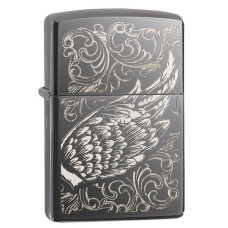 Зажигалка Zippo  150 Filigree Flame and Wing Design 29881