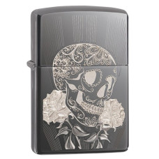 Зажигалка Zippo 150 Fancy Skull Design 29883