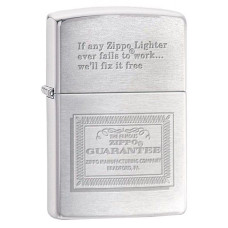 Зажигалка Zippo Guarantee 324555