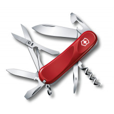 Швейцарский нож складной Victorinox Evolution Delemont 2.3903.E красный