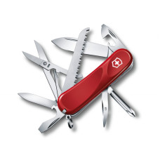 Швейцарский нож складной Victorinox Evolution Delemont, 2.4913.E красный