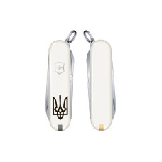 Швейцарский нож складной Victorinox Classic SD Ukraine 0.6223.7R1 белый Швейцарский нож складной Victorinox Classic SD Ukraine 0.6223.7R1 белый