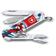 Швейцарский нож складной Victorinox Classic LE Ski Race 0.6223.L2008