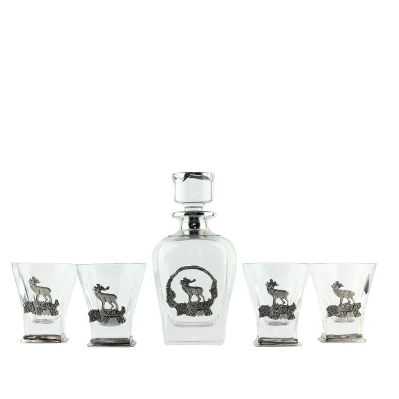 Набор стаканов для виски с графином "Antik"