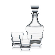 Хрустальный набор стаканов с графином "Adria" Хрустальный набор стаканов с графином "Adria"