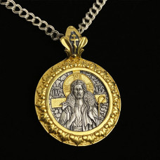Подвеска "Добрый Пастырь" с позолотой Подвеска "Добрый Пастырь" с позолотой
