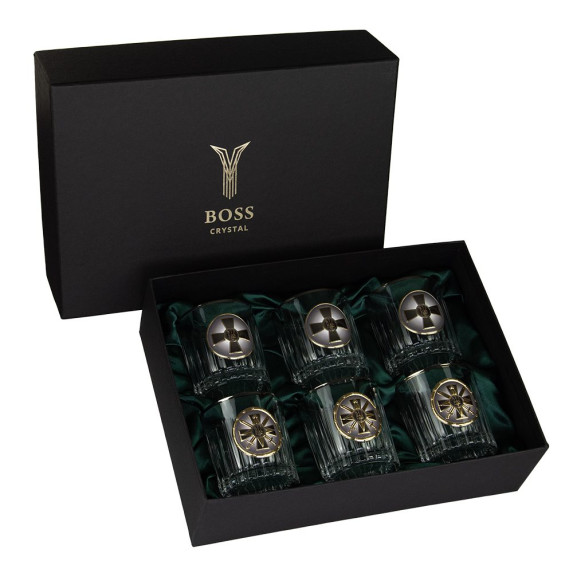 Набор стаканов "Разведка ВСУ" Boss Crystal