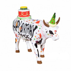 Коллекционная статуэтка корова Happy Birthday, Size L Коллекционная статуэтка корова Happy Birthday, Size L