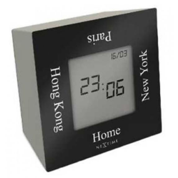 Часы настольные "Turn4time" черный