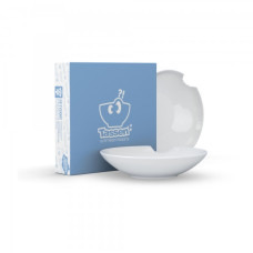 Набор из двух надкушенных мелких тарелок Tassen фарфор Набор из двух надкушенных мелких тарелок Tassen фарфор