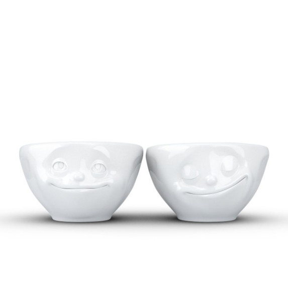 Набор из двух пиал "Мечтатель и Счастье" Tassen (100 мл) фарфор Набор из двух пиал "Мечтатель и Счастье" Tassen (100 мл) фарфор