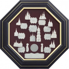 Коллаж "Земля с Свято-Успенской Киево-Печерской лавры"