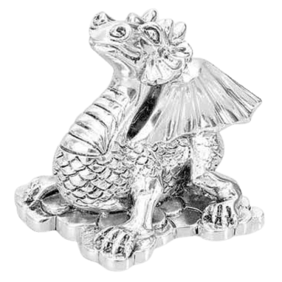 Серебряная статуэтка Дракон Linea Argenti 65мм