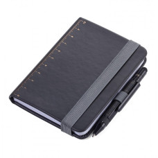 Блокнот Din A7 Lilipad с ручкой Liliput черный