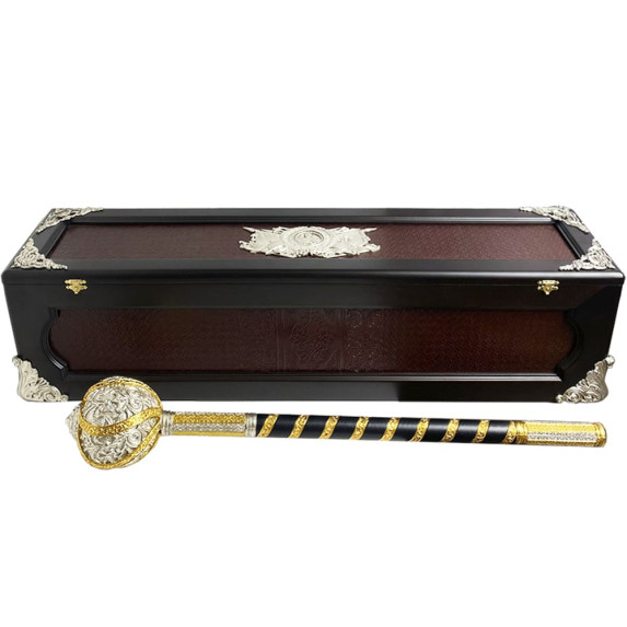 Булава Филиппа Орлика в деревянном футляре