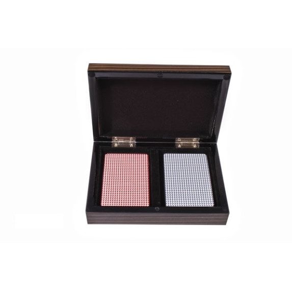 Карты Duke в деревянном футляре