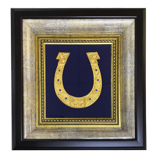 Панно "Подкова" позолоченное