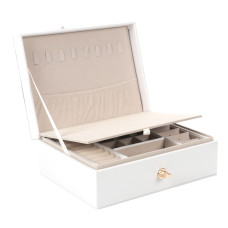 Шкатулка для хранения украшений Craft JW/TBLT.WH Шкатулка для хранения украшений Craft JW/TBLT.WH