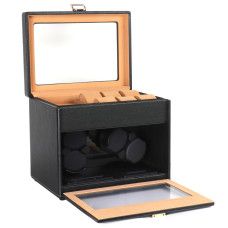 Шкатулка для часов Salvadore 4+6WJB 2x4+ с подзаводом Шкатулка для часов Salvadore 4+6WJB 2x4+ с подзаводом