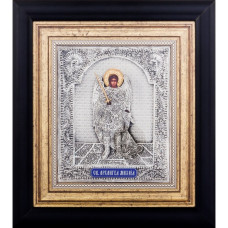 Икона "Архангел Михаил" серебряная Икона "Архангел Михаил" серебряная