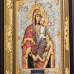 Икона "Богородица Черниговская (Ильинская)" в позолоте