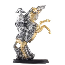 Статуэтка "Наполеон на коне" в позолоте