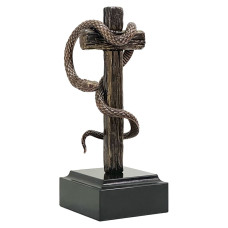 Статуэтка бронзовая "Медный змей" коллекционная