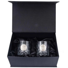 Набор бокалов "Военная разведка Украины" подарочный Crystal Origin Набор бокалов "Военная разведка Украины" подарочный Crystal Origin