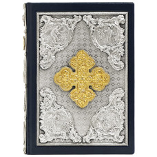 Книга "Библия" с позолотой на украинском