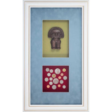 Коллаж "Магия южных морей" с монетами Коллаж "Магия южных морей" с монетами