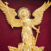 Ключница "Ангел Хранитель" настенная в позолоте 6 ключей