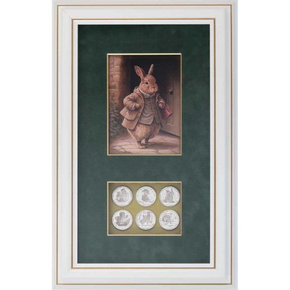 Коллаж "Сказочная коллекция кролика Питера"