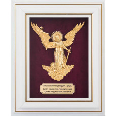 Ключница "Ангел Хранитель" настенная белая 6 ключей