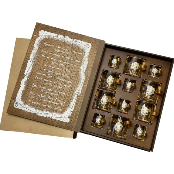 Набор стаканов для виски и водки "Казацкому роду нет перевода" подарочный Набор стаканов для виски и водки "Казацкому роду нет перевода" подарочный