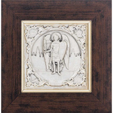 Икона Архистратиг Михаил — покровитель Киева посеребренная