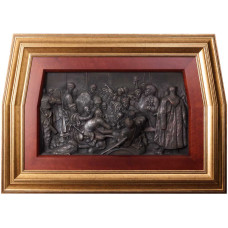 Панно «Казаки пишут письмо турецкому султану» в меди Панно «Казаки пишут письмо турецкому султану» в меди