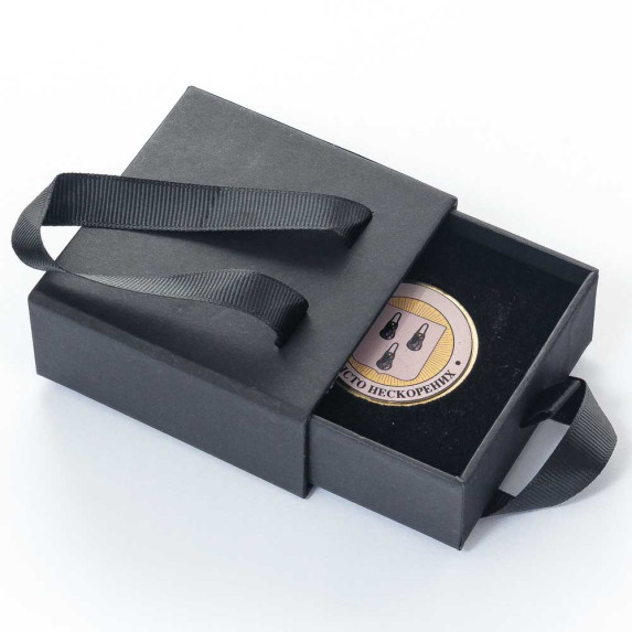 Памятный жетон "Сумы - город непокорённых" в подарочном футляре Памятный жетон "Сумы - город непокорённых" в подарочном футляре