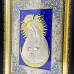 Серебряная икона "Богородица Остробрамская"