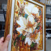 Картина из янтаря "Цветы в красках" 80x120 Картина из янтаря "Цветы в красках" 80x120