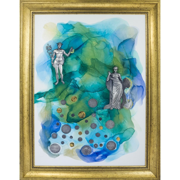 Коллаж "Меркурий и Деметра"